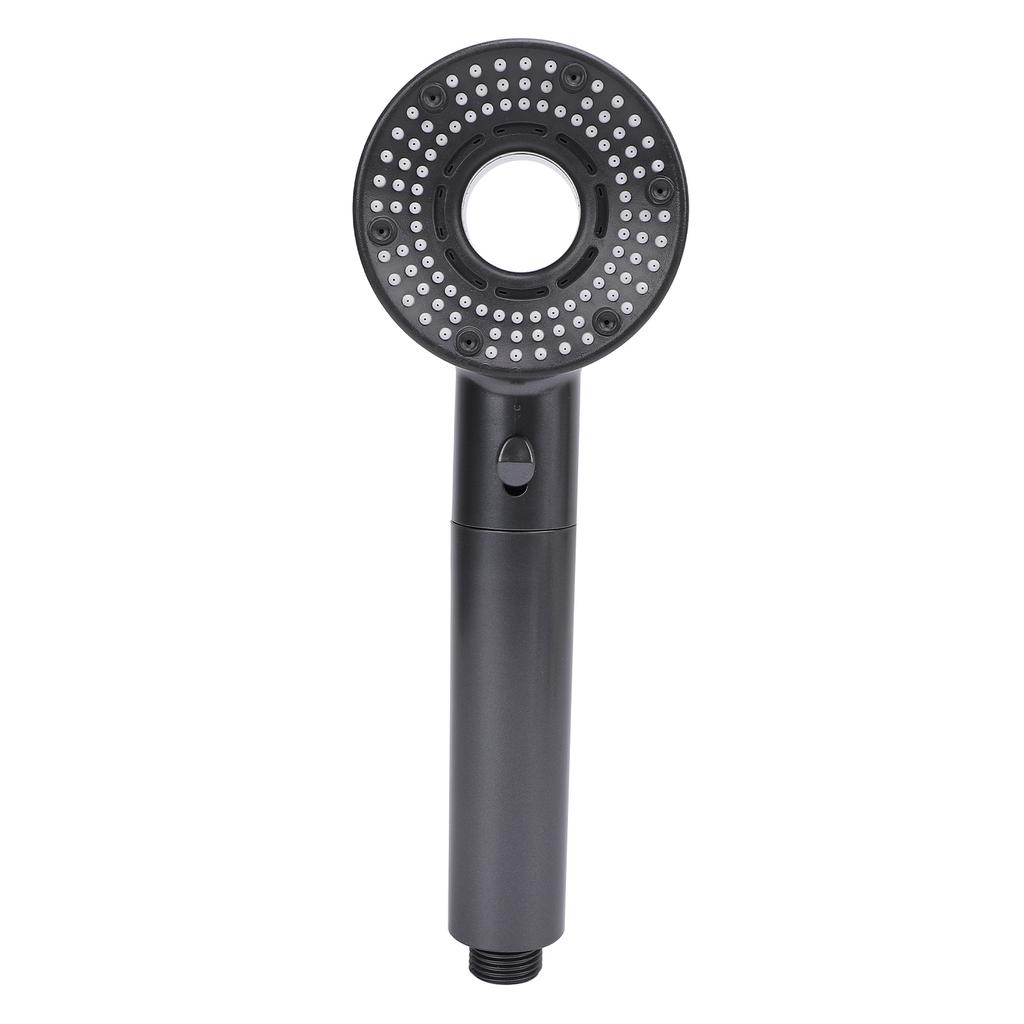 Filtered Shower Head 5 Gears Adjustable Pressure Boost Handheld Showerhead for Household Use Grey