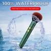 Stiller Vibrations-Make-up-Pinsel: Wasserdichter Vibrator mit 10 Modi für Frauen