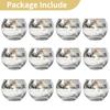 6/12Pcs Mercury Glass Candle Holder Tea Lights Christmas Party Wedding Centerpieces Candlestick for Home Decoration