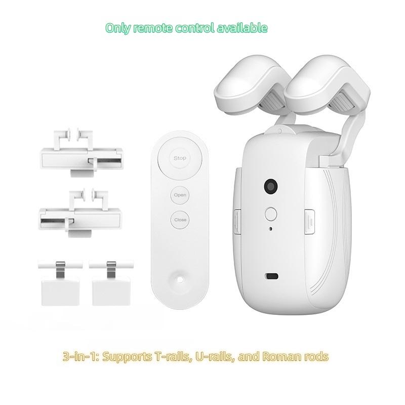 WiFi Curtain Robot, Smart Home Curtain Assistant, Remote-controlled Automatic Smart Electric Curtain Motor