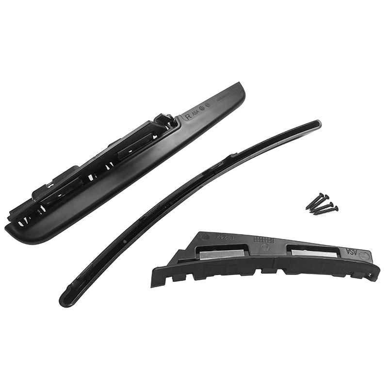 For Mercedes W205 C180 C200 C250 C300 C400 C43 C63 AMG 2015-2021 Rear Bumper Cover Trim Fender Flare Extension Wheel Eyebrow Lip