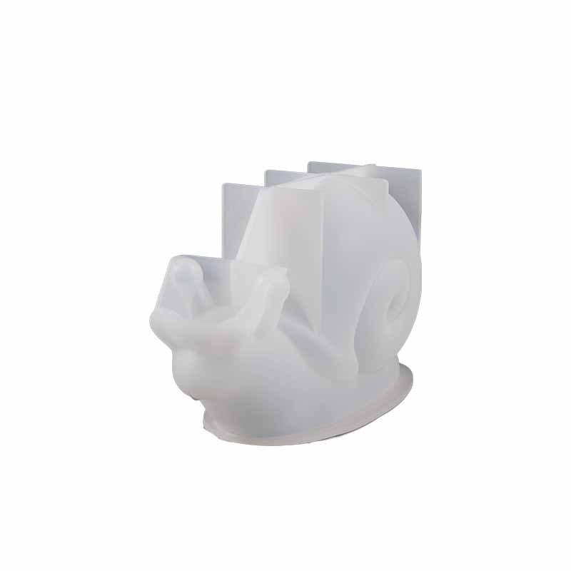 Ornement de bureau Escargot Cristal Coquelicot Moule en Silicone 3D