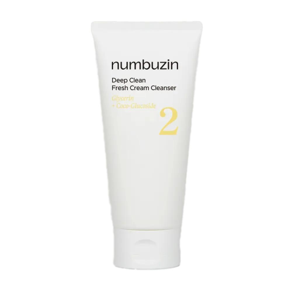 

numbuzin No.2 Deep Clean Fresh Cream Cleansing Foam Double Set 120ml ×2