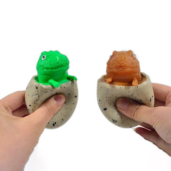 Dinosaur Egg Klem Leke Sakte Rebound Stress Angst Relief Barn Tenåringer Voksne Stretch Dino Egg Squishes Sensory Fidget Toy