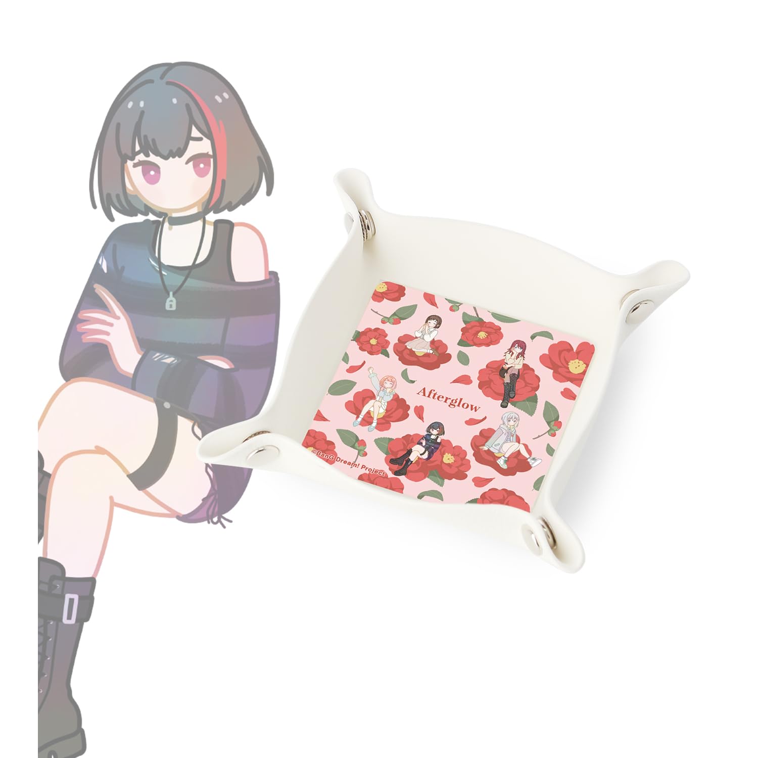 

BanG Girls Band Afterglow Botania PU Кожа Dream! Вечеринка! Многоярусный