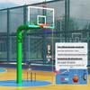 Jinggeng Adjustable Ground-Mounted Basketball Hoop