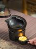 Japanese Retro Tea Heater, Ceramic Candle Heating Frame, Three In One Essential Oil Incense Burner, Kung Fu Tea Oven