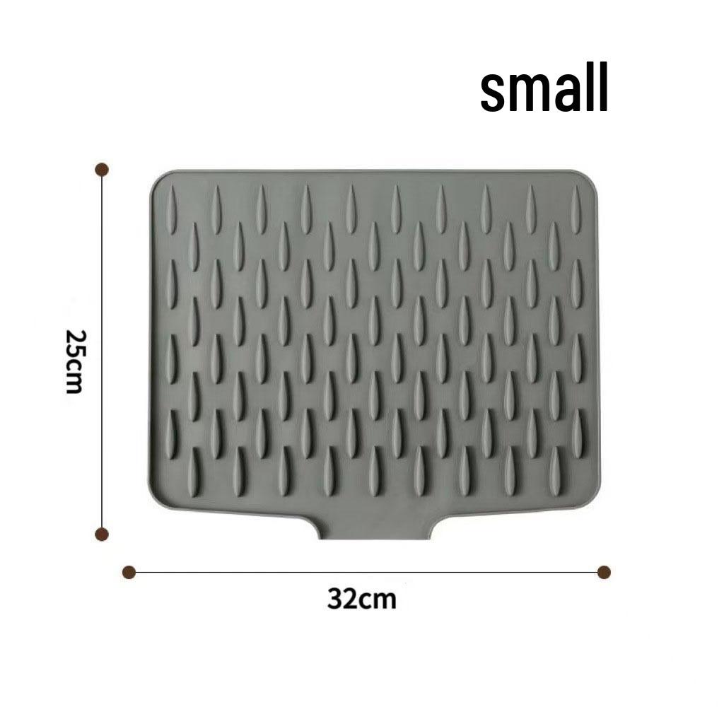 Cross-border Silicone Kitchen Mat: Waterproof, Heat-Resistant, Anti-Scald Tabletop & Draining Mat for Dishwashing and Pot Insulation