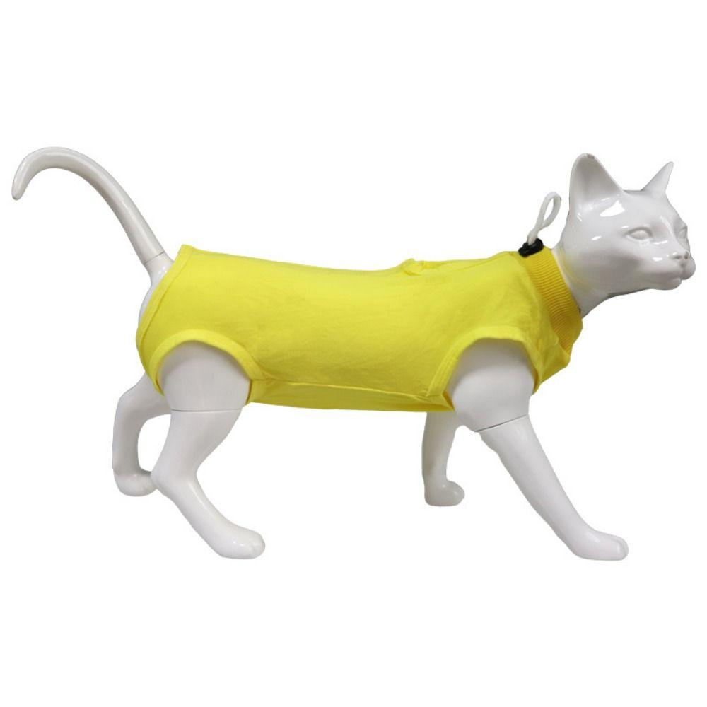 Soft Cat Recovery Suit Anti Bite Cat Neutering Wear Washable Physiological Clothes  Kitten