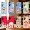 Cartoon Pig Mcdull Phone Case For Samsung S25,S24,S21,S22,S23,S30,Ultra,S20,Plus,Fe,Lite Black Shell