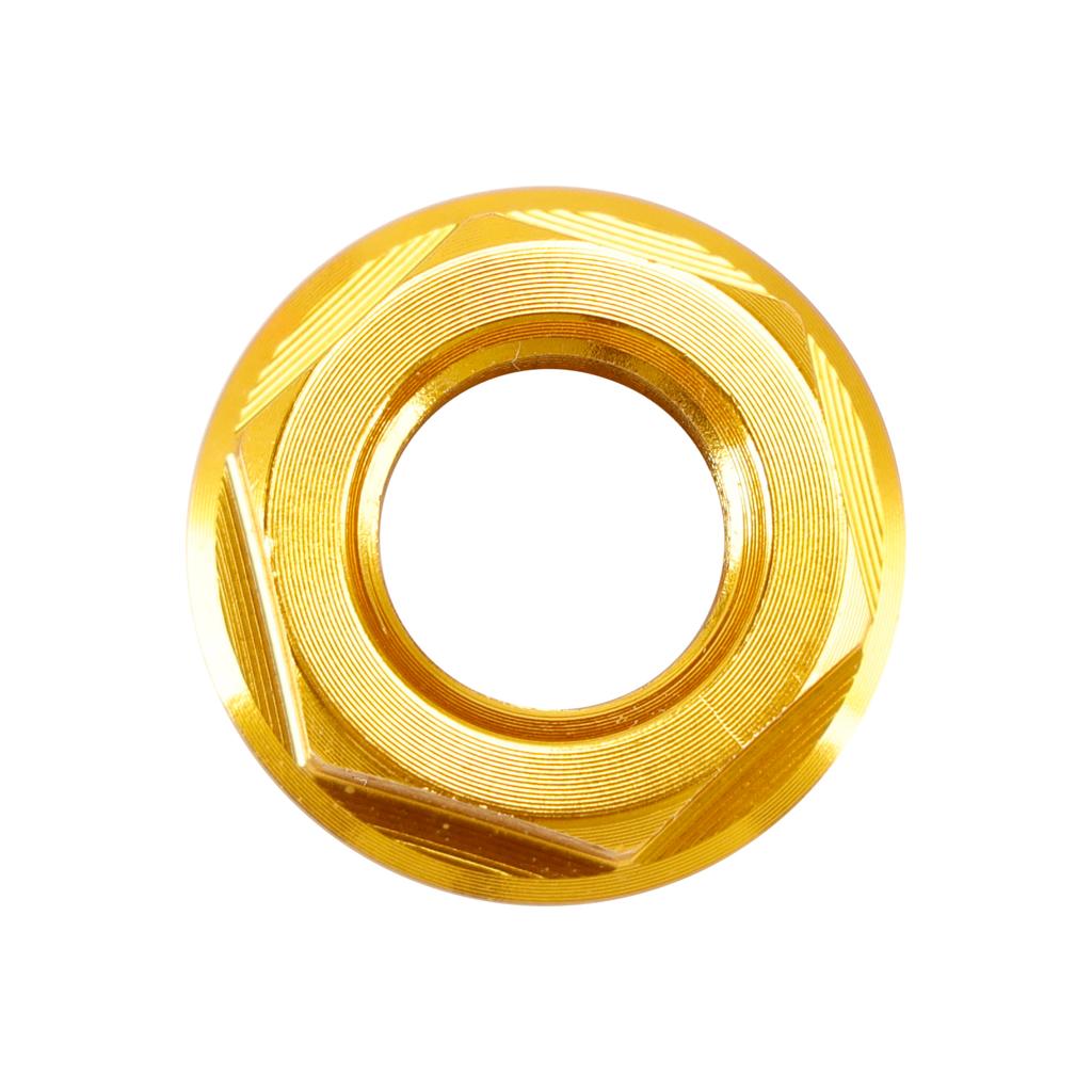 Rear Sprocket Nut Kit M10x1.25mm Gold For Suzuki GSXR 600 750 1000 SV 650 1000