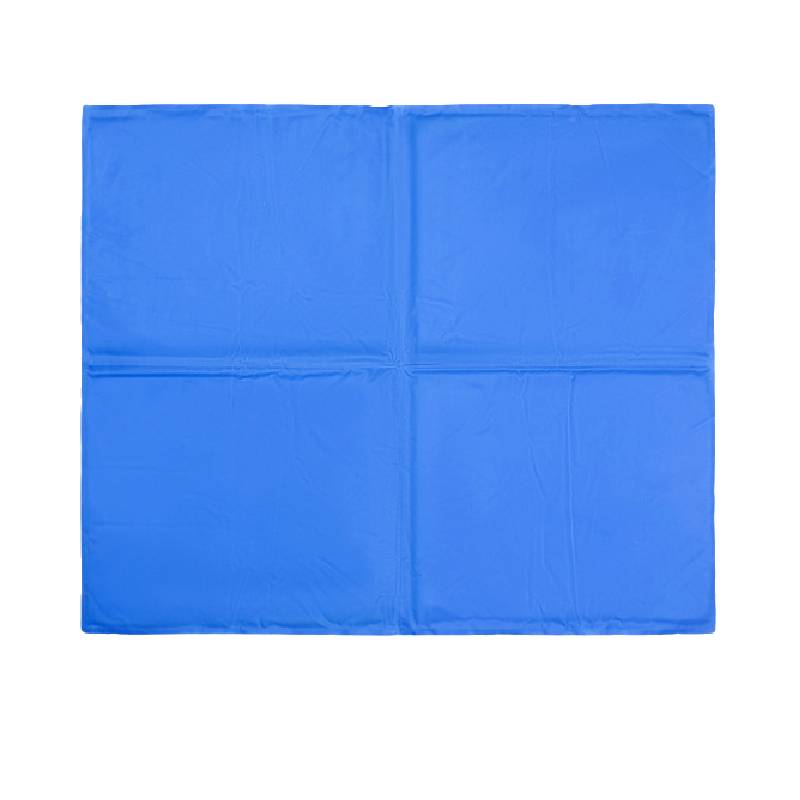 Pet Mat Gel Dog Cat Cooling Sleeping Pad Summer Pets Supplies Square Blue