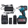 Cordless Electric Impact Wrench Guns 330Nm Max Torque Impact Wrench 21V 10000mah Li-ion 2 Batteries 1 Charger Power Tool