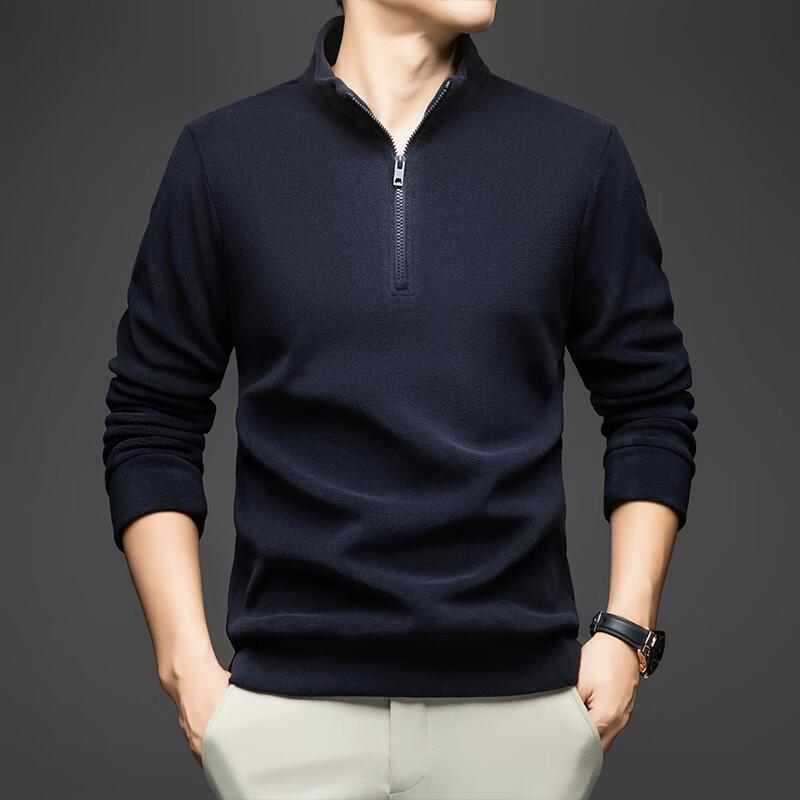 

Pierre Cardin Men s Half-Zip Fleece Thermal Base Layer XL