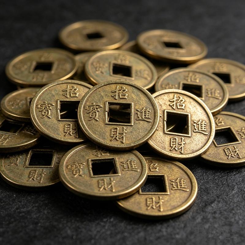 100 Pezzi Monete Ching Monete Artigianali Antiche Cinesi Feng Shui Per Ricchezza Salute Portafortuna Collezione di Monete Commemorative