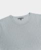 BIRBANTE Summer Washable Crewneck Knit - Sky Gray