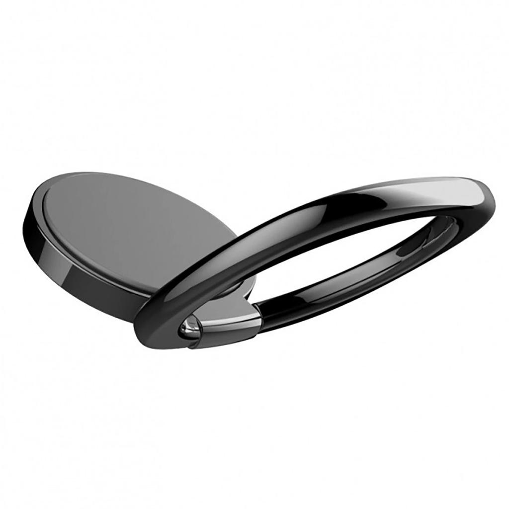 Baseus Privity Ring Holder / Ring With Stand Function - Black