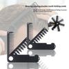 Professional 360° Barber Comb with Rotating Dual Sided Design for Efficient Hair Cutting