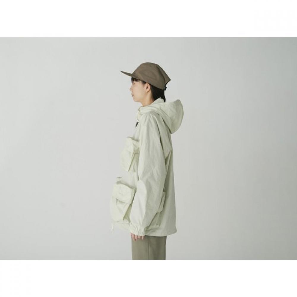 SNow Peak INdigo C N Parka Jk 24au40203iv Ivory Medium [outdoor jaCket meNs]