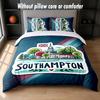 Southampton Design Bed Bedding Set 1 Duvet Cover + 2 Pillowcases Soft Breathable Household Bed Linens