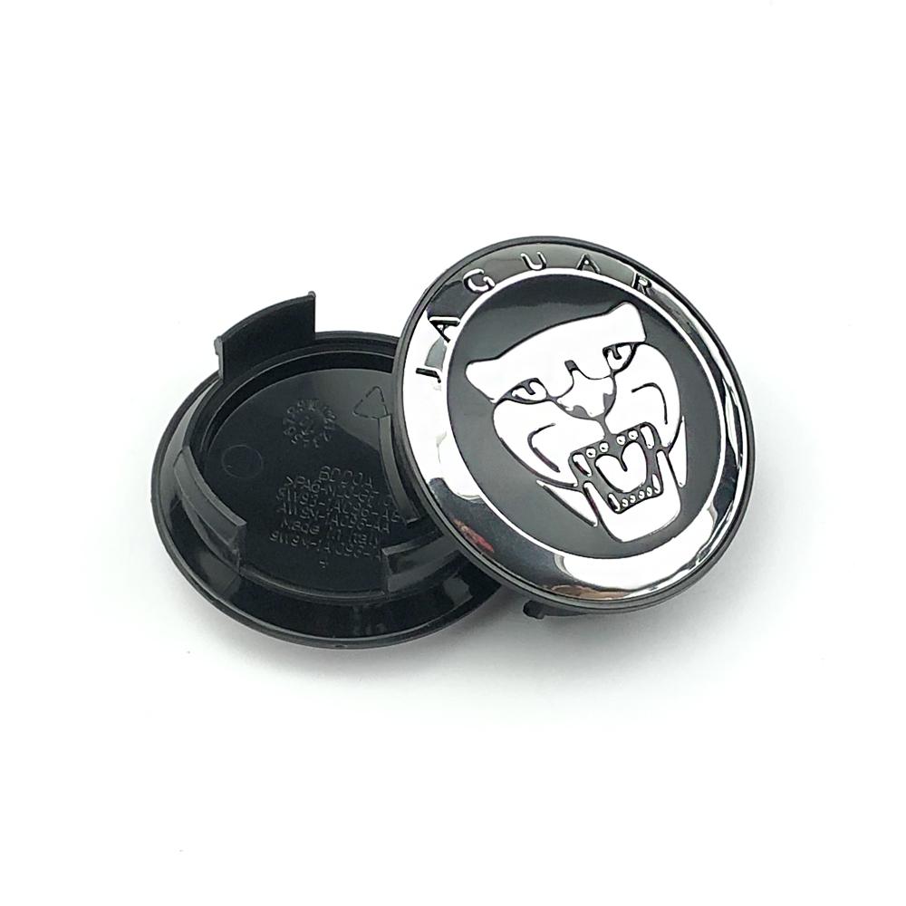 4Pcs 58mm Car Wheel Center Caps blue Modified hub cover for Jaguar XF XJ-S XJ-6 X-Type XE S-Type F-Type XK8 XK XFR Accessories