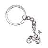 28mm Key Ring Couple Heart Love Minimalist Jewelry Components QY016