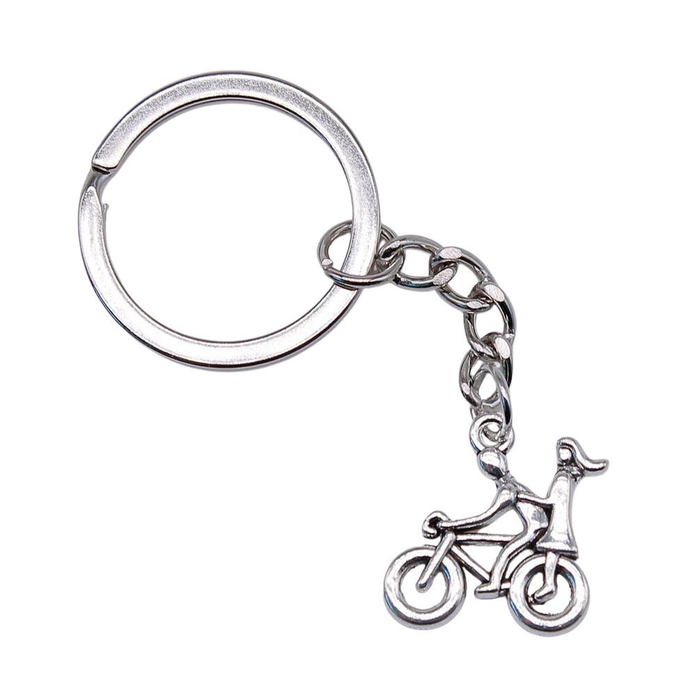 28mm Key Ring Couple Heart Love Minimalist Jewelry Components QY016