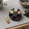 Compact Change Organizer 3D Printed Universal Coin Holder, Large Capacity Holder for Car, Portable Car Decorative Storage Rotating Organizer,