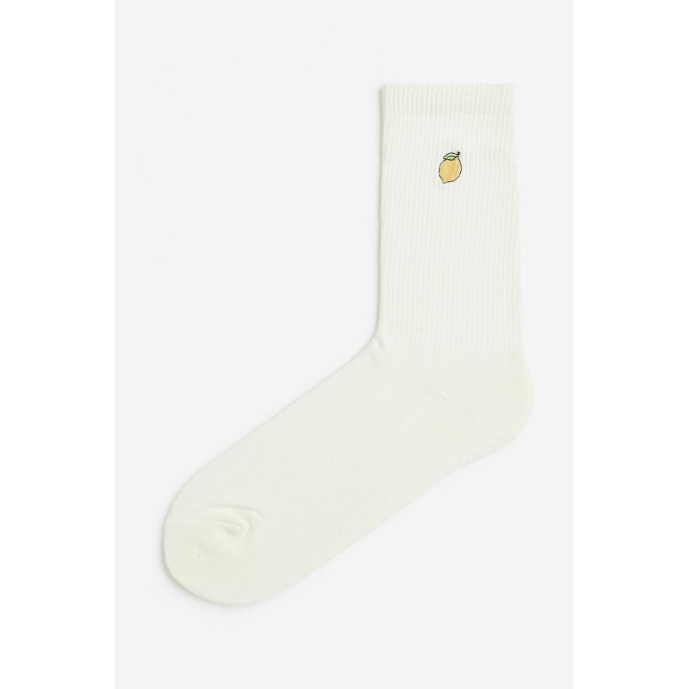 

Носки HM крем-лимон