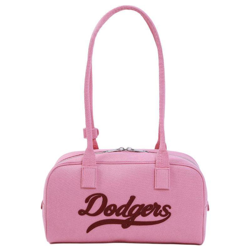 New MLB Polyester Handbag Shoulder Bag Regular Women's Dark Pink 3ABQL054N-07PKD