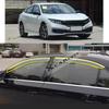 For Honda Civic 10th Sedan 2016-2017 2018    Car Sticker Plastic Window Glass Wind Visor Rain/Sun Guard Vent