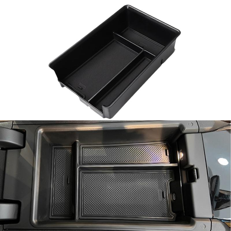 Car Center Organizer Tray Black ABS for BMW 3 Series G20/G21 - 4 Series G22/G23 - Auto Organizer Accessories