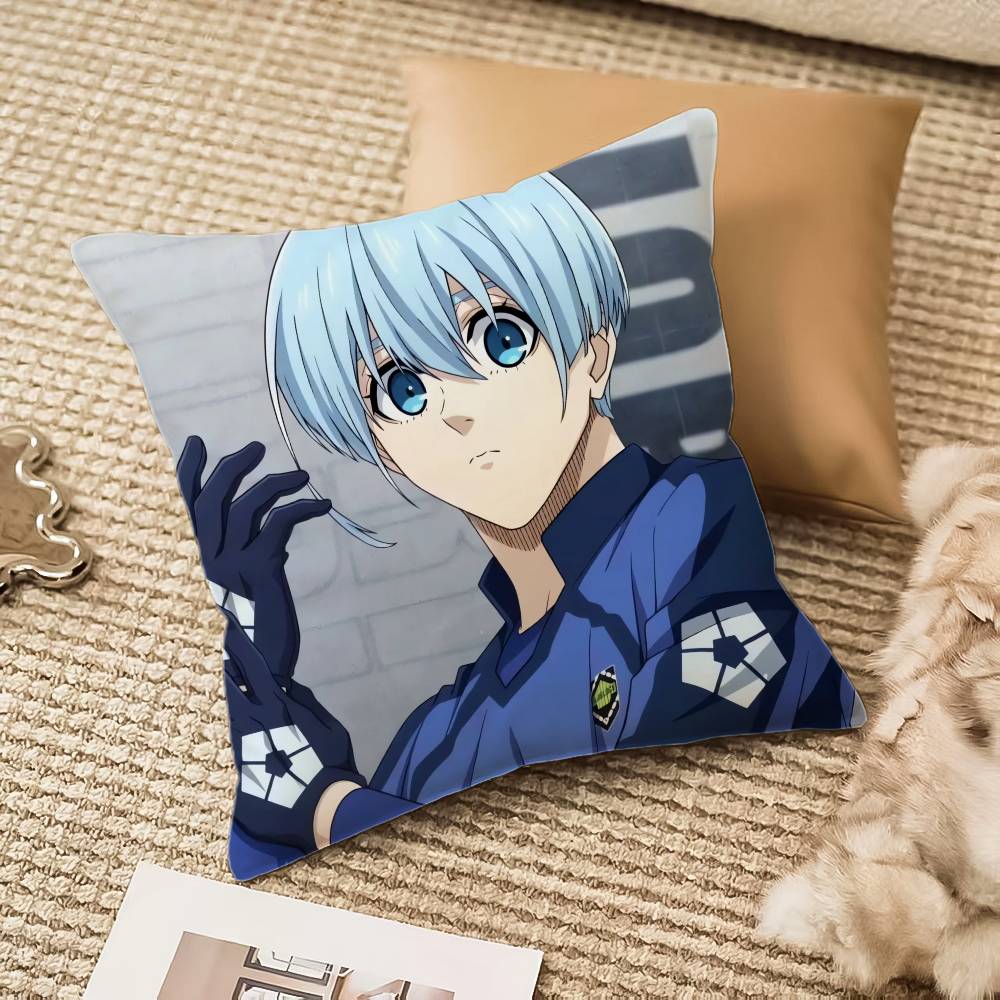 

Seishiro Nagi Comics-C-Seishiro Nagi-Sport Pillow Case Anti-dustmite Invisible zipper Sofa Bed 12x12Inch