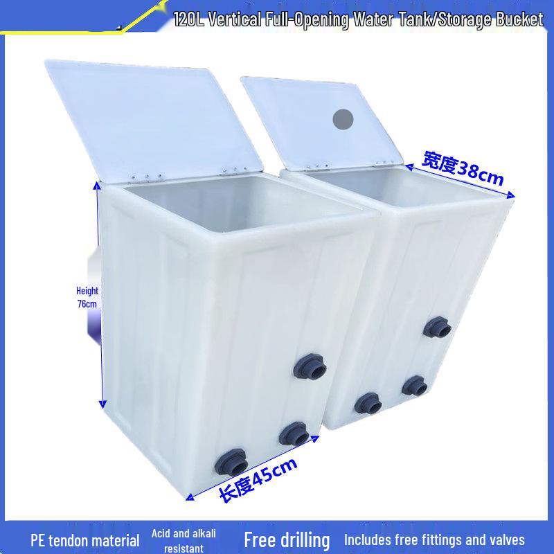 Jundingying 120L Square Vertical Flip-Lid Water Tank