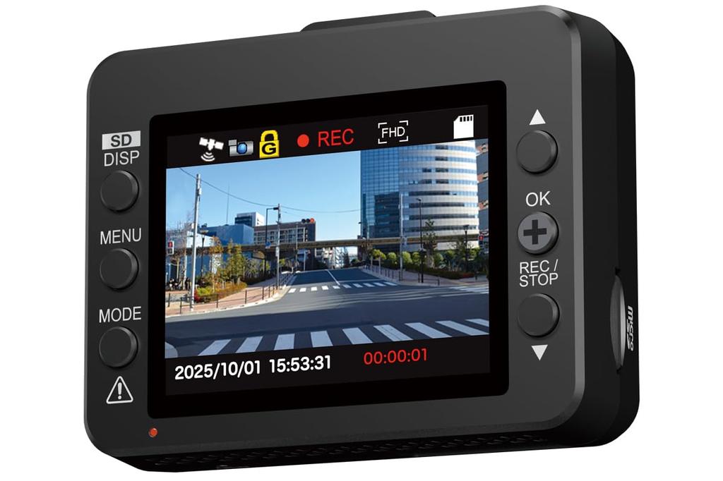 Released in the Yupiteru is a dashcam featuring Full HD and HDR on both the front and rear The front camera utilizes a requires no SD card includes a