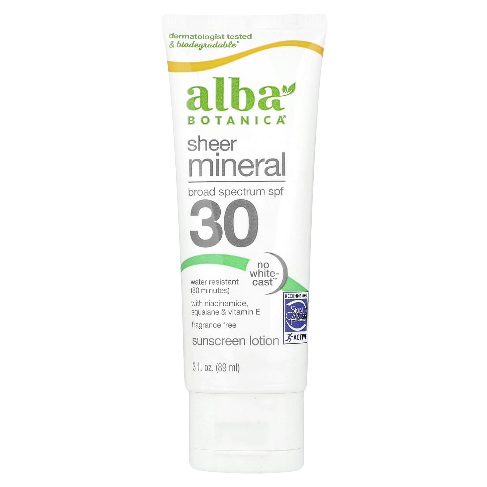 

Mineral Sunscreen, Sensitive, Fragrance Free, Spf 30, 4 oz (113 g)