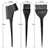 4-Piece Hair Dye Brush and Bowl Set - Mixing Bowl, Large & Small Brushes, Comb-Brush for Perfect Hair Coloring