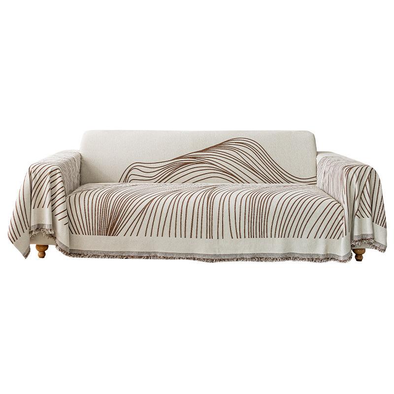 Sofa cover, universal in all seasons, anti-cat scratch ins wind and snow Neil sofa towel, double-sided non-slip sofa cushion available