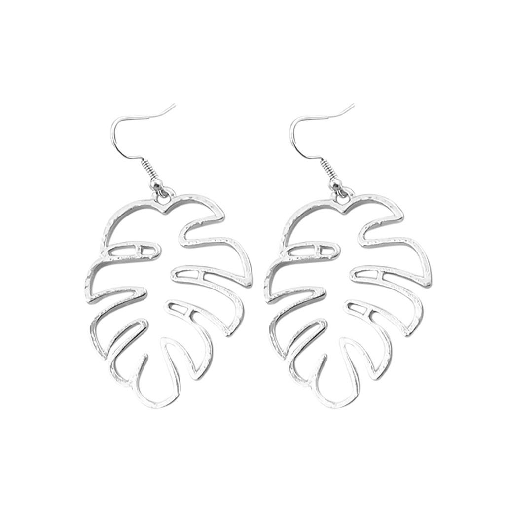 

Fashion Women Hollow Earrings Metal Alloy Vintage Geometric Hollow Out