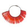 Plastic Finger Rings Size Gauge 5 Color Variants Precisions Measurement Supplies Portable Jewelry Accessory 8x8x5cm