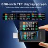 KWS-1902L Type-C Current Voltage Monitor Color Screen Voltmeter Ammeter USB Tester Fast Charging Trigger Meter