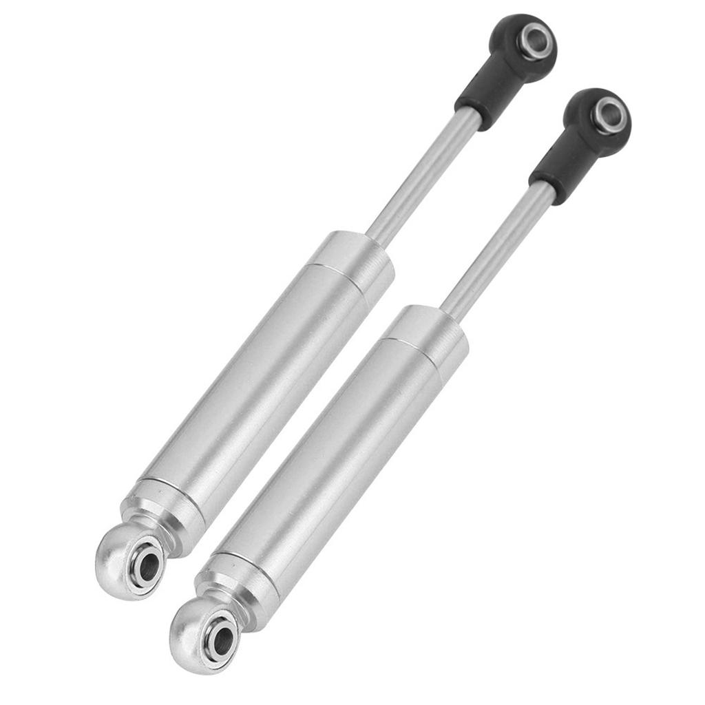 2pcs 102mm Aluminium Alloy Shock Absorber Damper Fit for HPI VENTURE FJ RC Crawler(Silver)