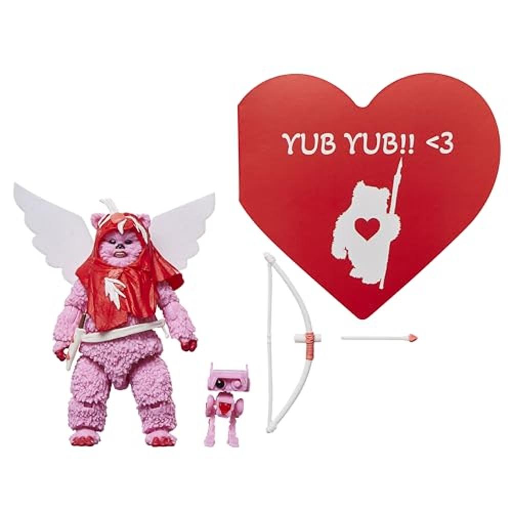 

Hasbro Star Wars Black Series Ewok (Valentine s Day Edition), Star Wars Premium Collection 15cm Action Figure G2808 Genuine Product