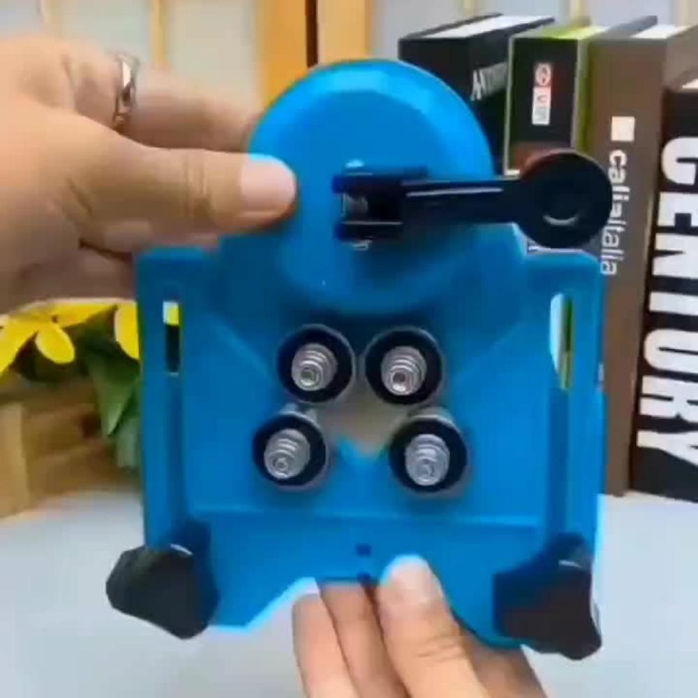 Tile hole locator, glass, marble hole locator, tile chamfering tool, suction cup fixed hole locator, drill hole locator