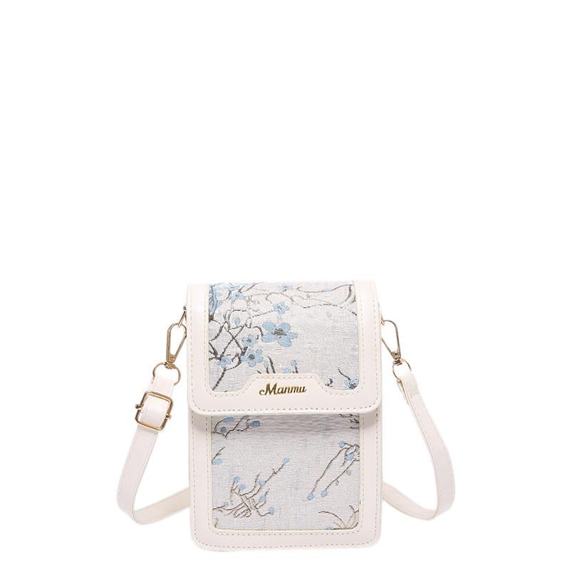 Stylish Blue Pink And White Pu Small Square Bag For Women Ideal For Summer Outfits