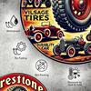 Vintage 8x8 Inch Tin Sign Metal Wall Art Retro Decor for Home Bar Garage Man Cave 1pc