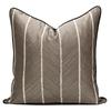 Custom Geometric Stripe Cushion Cover for Sofa and Bedroom Décor