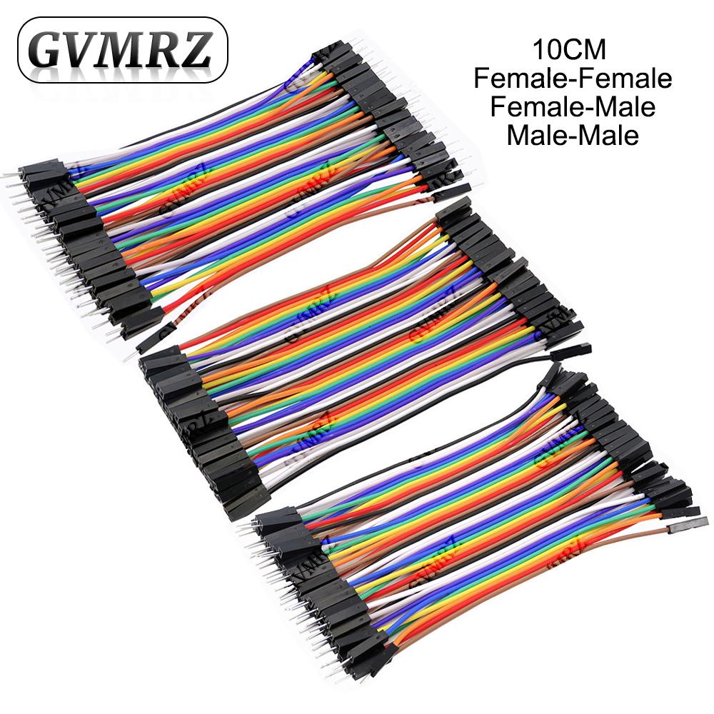 Dupont Cable Kit 10CM 20CM 30CM  Male to Male Female to Female Male to Female Jumper Wires for Arduino Raspberry P