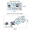 DIY Butterfly Wall Art Decals Waterproof Self-Adhesive PVC Stickers for Lash Beauty Salon Shop Wall Decor