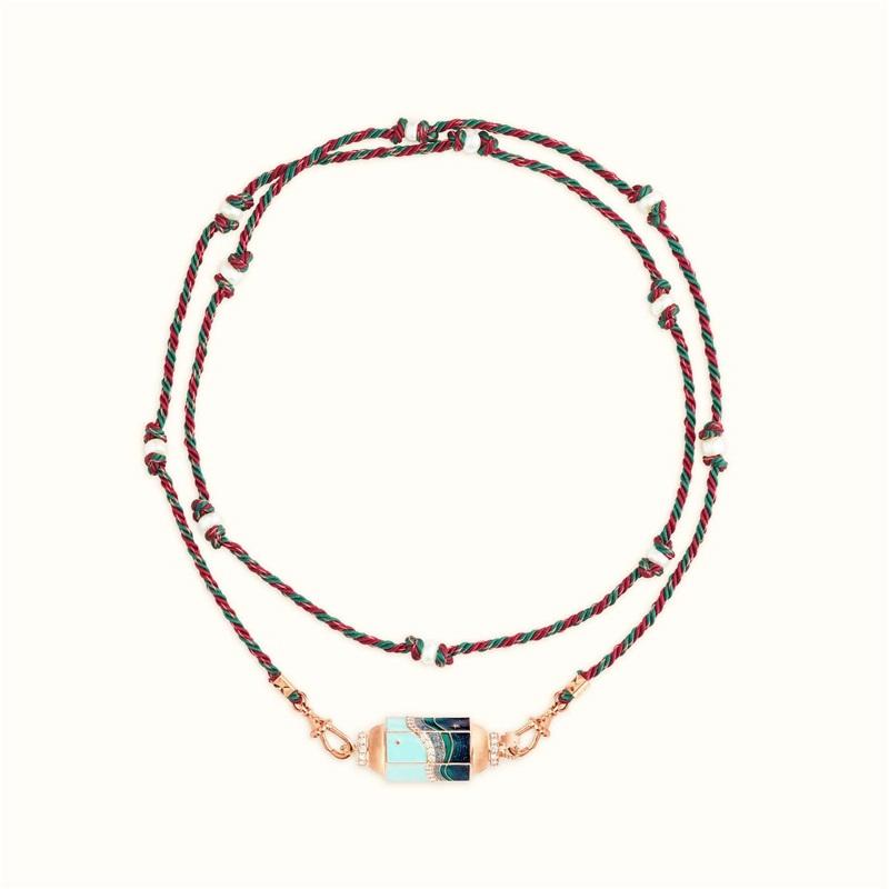 Bunte Tarotkarten-Halskette Design Stern Auge Anhänger Vergoldet Farberhaltung